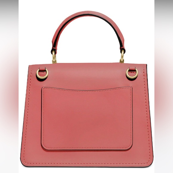 NWT Coach Parker Leather Top Handle Bag (Orchid)